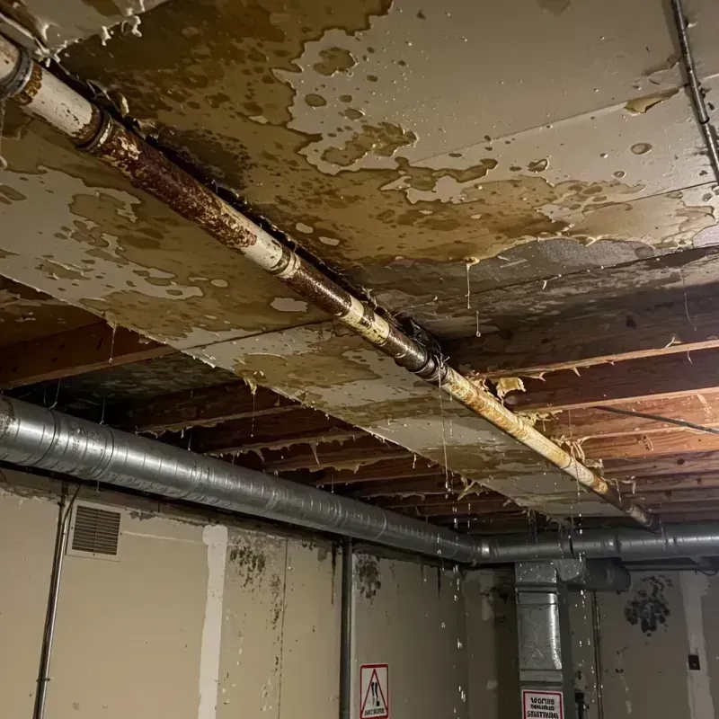 Ceiling Water Damage Repair in Chesapeake, WV