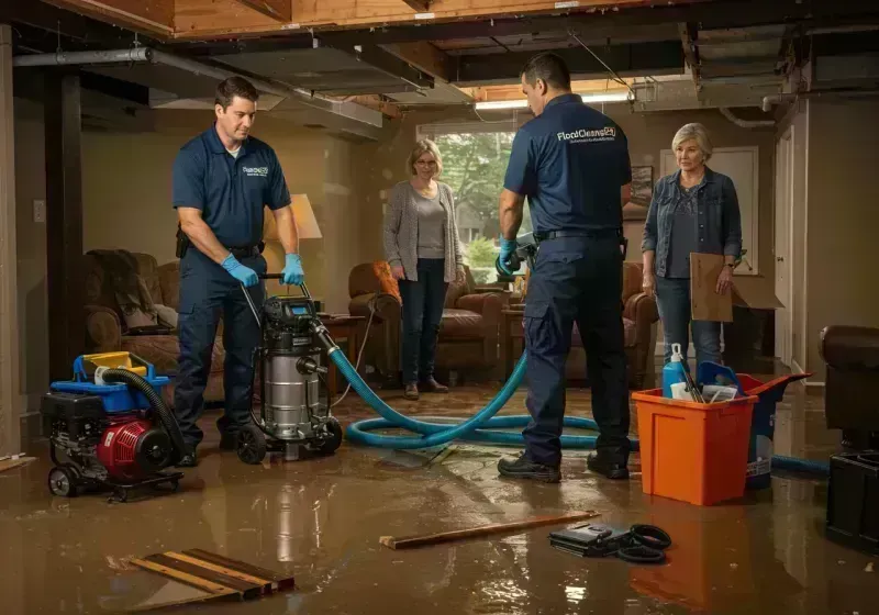 Basement Water Extraction and Removal Techniques process in Chesapeake, WV